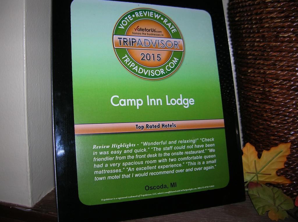 Camp Inn Lodge Oscoda ภายนอก รูปภาพ